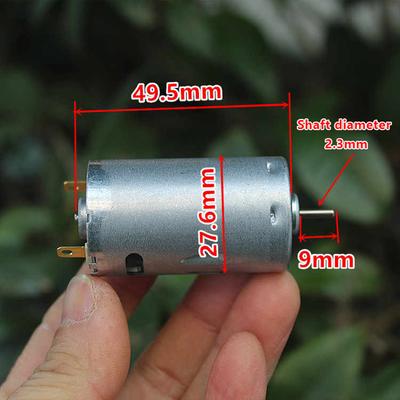 Mini R-S-390 Motor LS-390SH-6021 High Speed Power 46000RPM Double Ball Bearing DC Electric Micro Motor