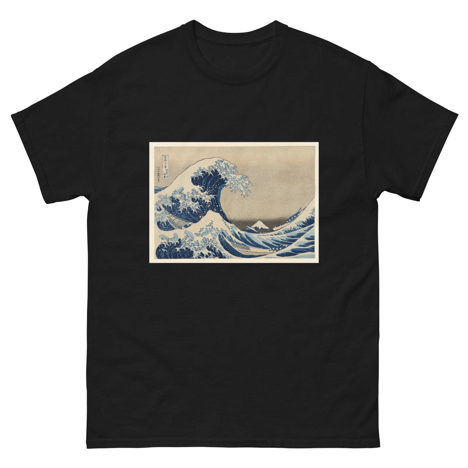 Unisex classic tee The Great Wave: Iconic Masterpiece by Katsushika Hokusai S