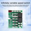 DC10-55V 60A DC Brush Motor Motor Speed Switch Induction Speed Switch Forward and Reverse Digital Tachometer Motor Governor