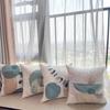 4Pcs Abstract Plant Geometric Shape Printed Pillow Cover Polyester Cushion Case 2D Flat Printing Pillowcase Nordic Calm Now