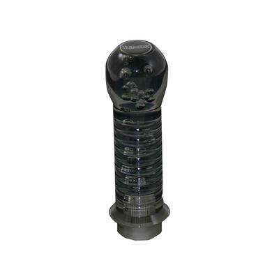 DENMA 150mm Foam Shift Knob with Conversion Adapter, Smoke, for Fuso Super Great, Hino Profia, Isuzu UD Kuon, and Quon