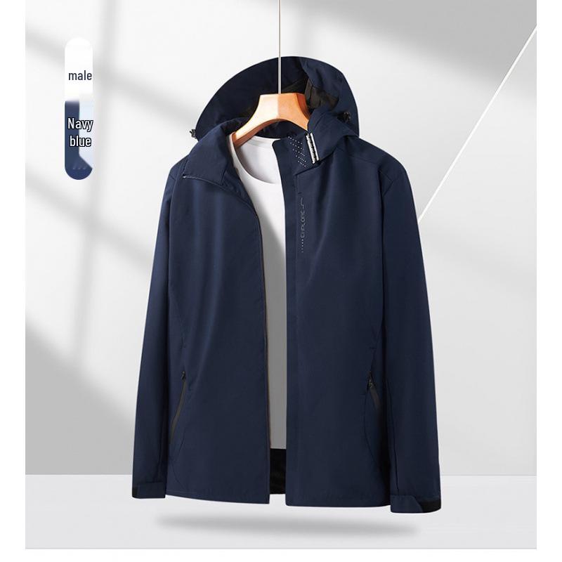 2023 Versatile Hooded Windbreaker: Single-Layer Sports & Casual Jacket for Men & Women