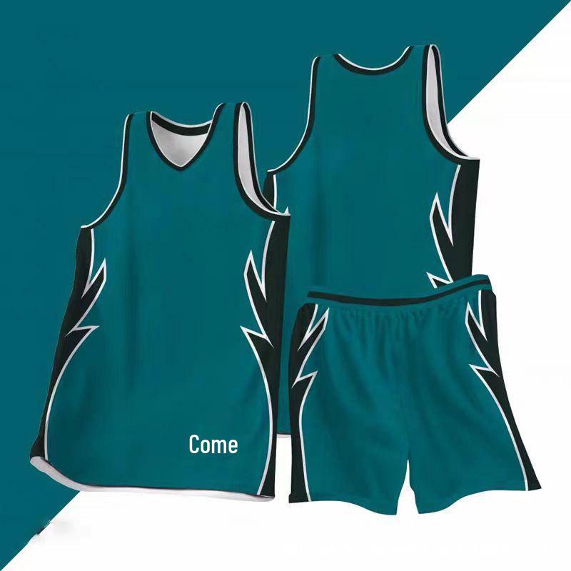 

Men s Quick-Dry College Basketball Uniform Set S