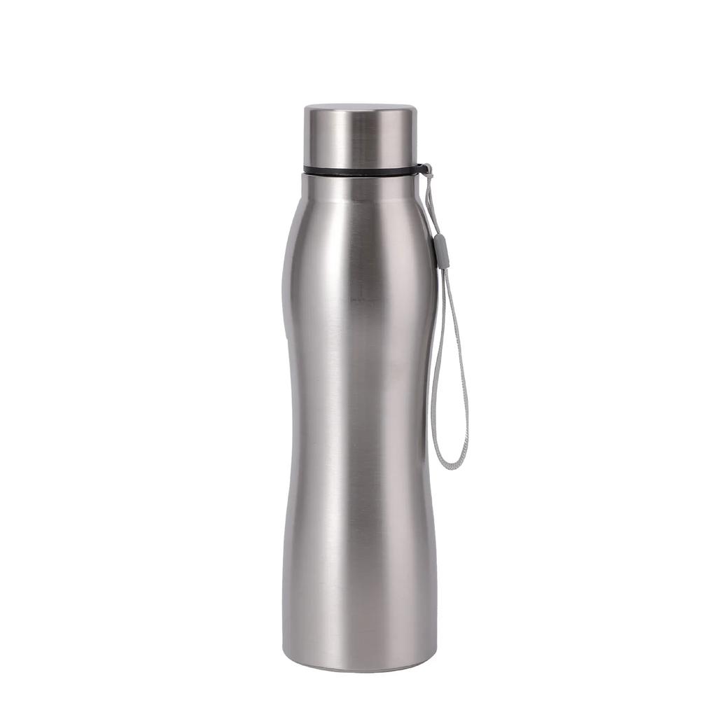 High Quality 1000ml Stainless Steel Sport Water Bottle Single-layer Rugged Water Cup Metal Flask Drinkware Camping Sports Gym