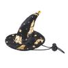 Dog Cloak Cosplay Costume Star  Hat Pet Cape Dark Hat Witch Cloak