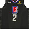 Nike X NBA Collaboration Clippers Alexander Soft Comfortable Versatile Skin-Friendly Basketball Jersey Men Jersey Black AA9732-010