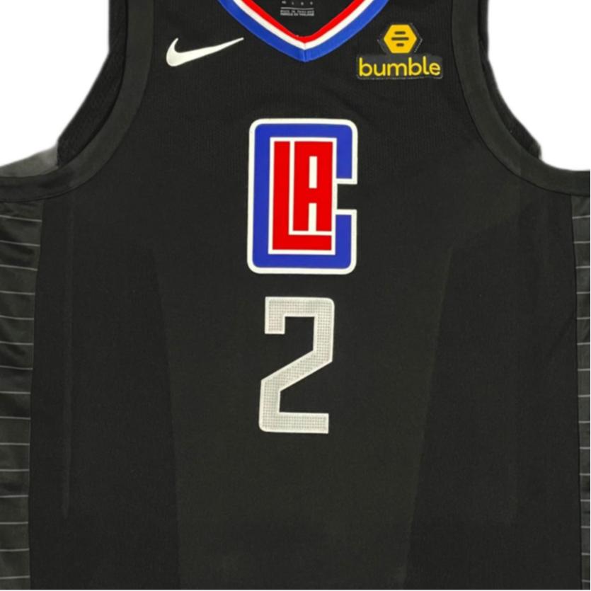 Nike X NBA Collaboration Clippers Alexander Soft Comfortable Versatile Skin-Friendly Basketball Jersey Men Jersey Black AA9732-010