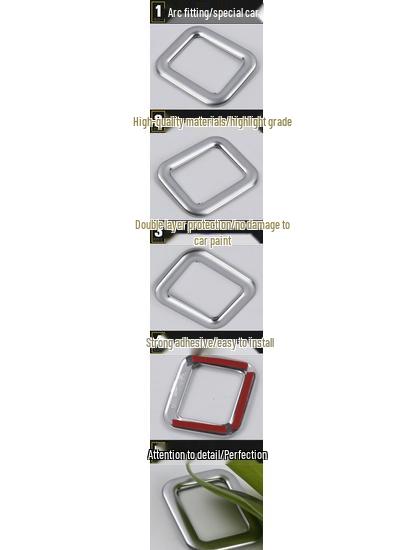XT5 Tailgate Button Decorative Frame & Adjustment Patch