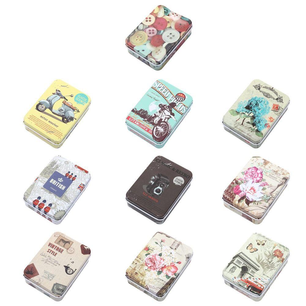 2pcs Nail Candle Candle Jars Metal Box Tea Cans Aluminum Tin Jar Cosmetic Container Refillable Bottles