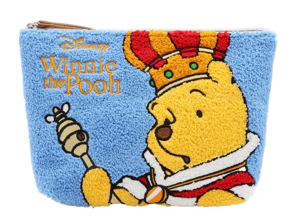 Disney Sagara Pouch King Winnie the 28 DPO-PCH28 Pooh/Blue