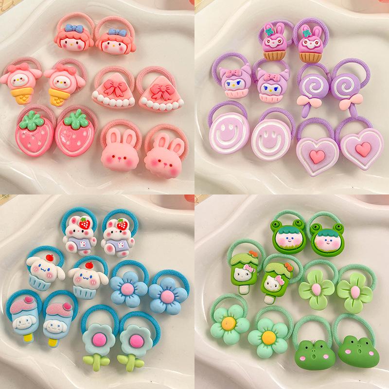 Baby & Toddler Elastic Hair Ties - No Damage Hair Accessories for Infants & Little Girls