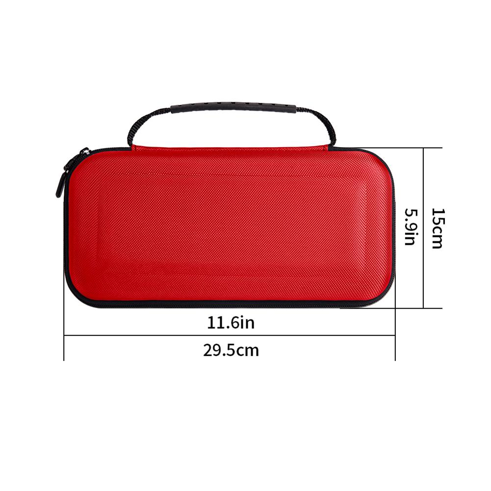 

EVA Carrying Case for Nintendo for Switch 2 Portable Storage Handbag Hard Organizer Zipper Bag for Switch2 Console & Accessories червоний