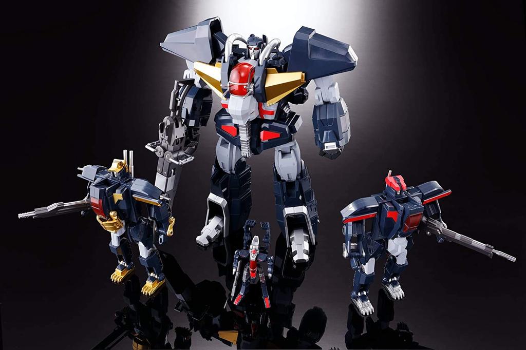 TAMASHII NATIONS Chogokin Damashii Super Beast Machine God Dancouga 250mm ABS PVC Painted Action Figure GX-13R (Renewal Version) Approx. & Die-cast &