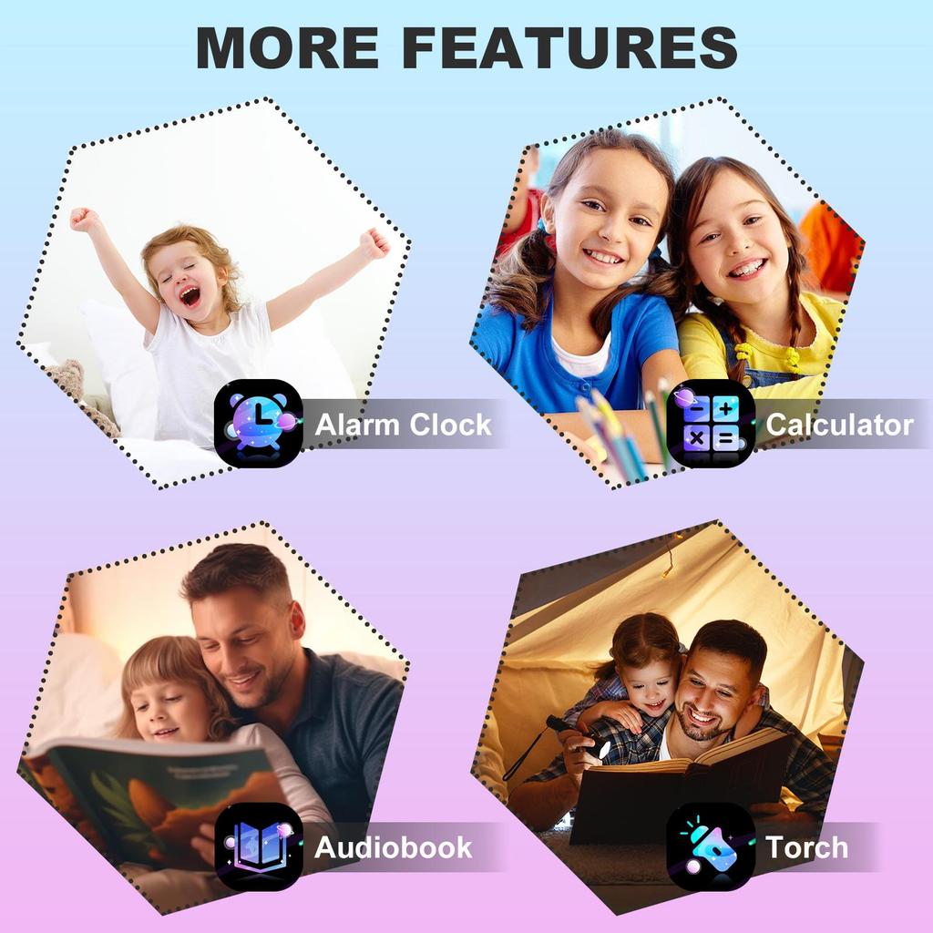 Kids Smart Watch with Two-Way Call, Kid-Safe Anti-Lost Smartwatch Phone, SOS Call Remote Camera Touch Screen Games