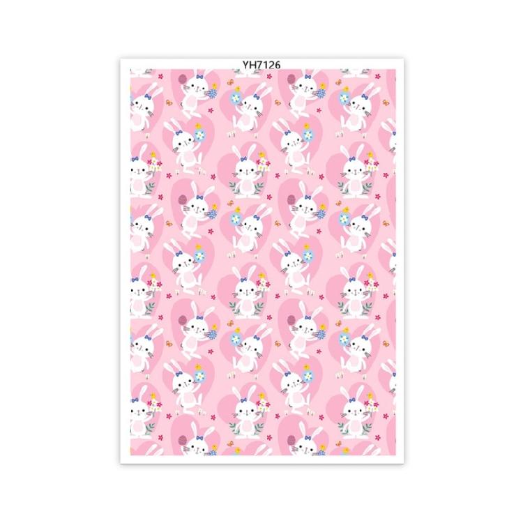 Clay Earrings Transfer Paper Easters Colored Eggs Printing Paper Water Soluble Transfer Decal Clay Transfer Sheets