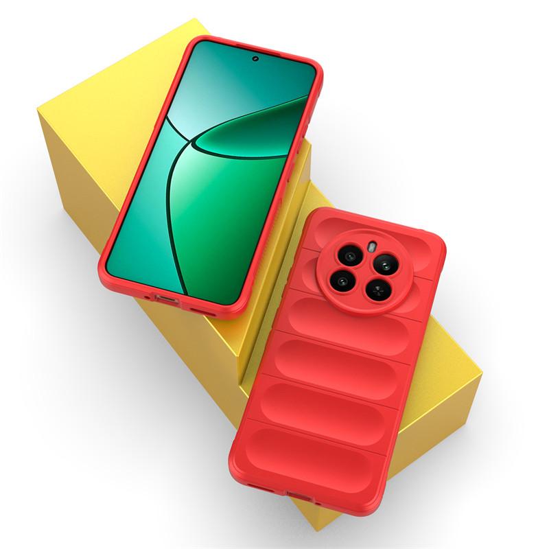 Pentru Carcasă Realme 13 4G Pentru Husă Realme 13 4G Prietenoasă cu Pielea Silicon de Lux Rezistent la Șocuri Husă de Protecție pentru Telefon Pentru Realme 13 4G