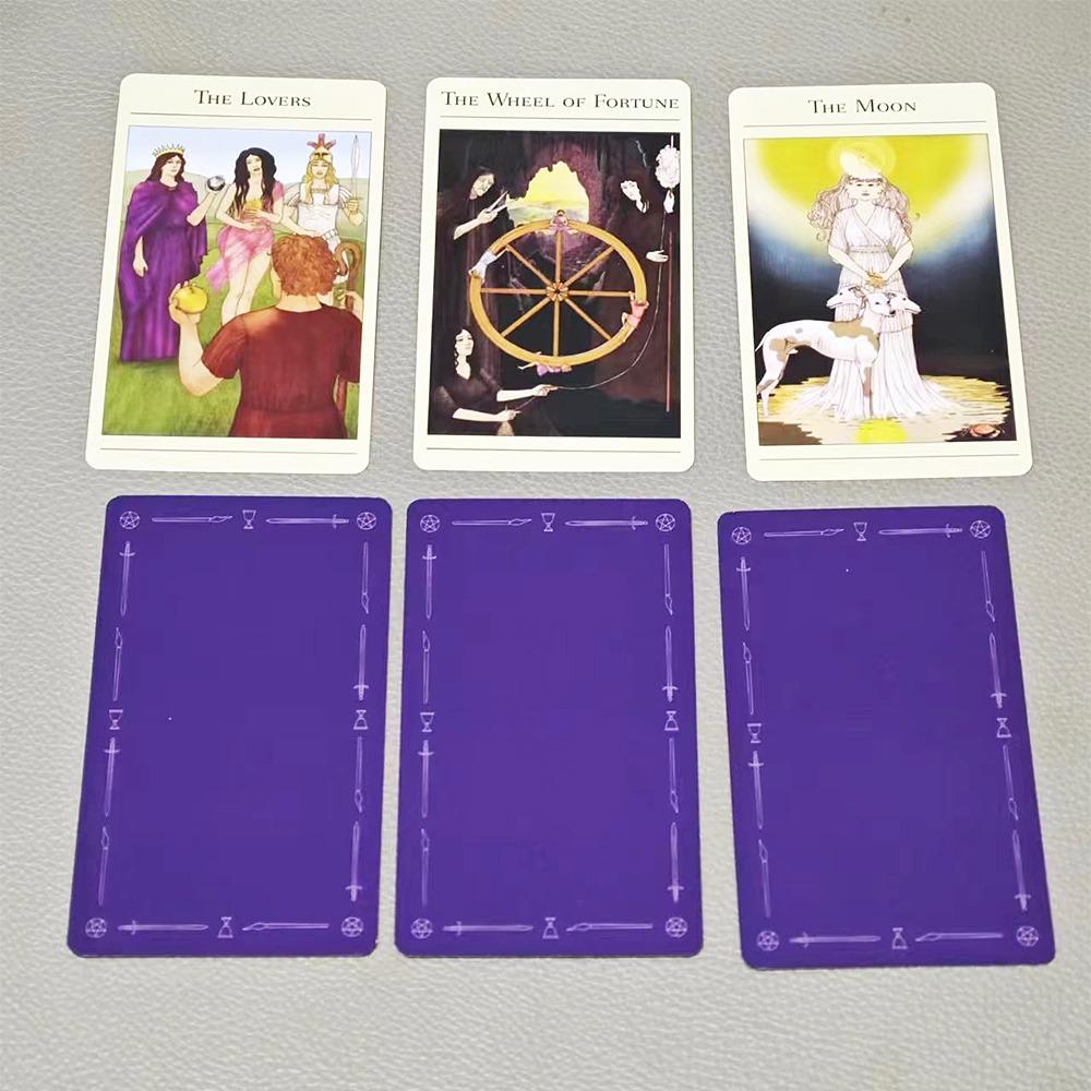 10.3*6cm The New Mythic Tarot Deck 78 Pcs Classic Tarot Cards Rider Waite System for Beginners