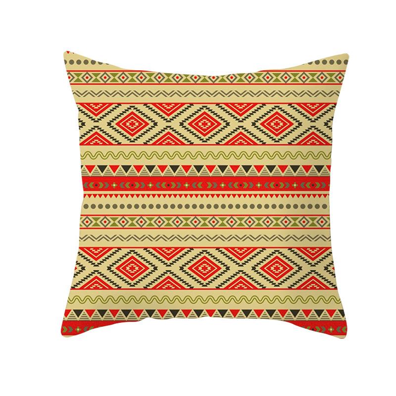Geometric Mancha Lo Printed Polyester Pillowcase 45x45cm Bohemian Hippie Sofa cushion cover Bedroom Home Decor Pillowcase