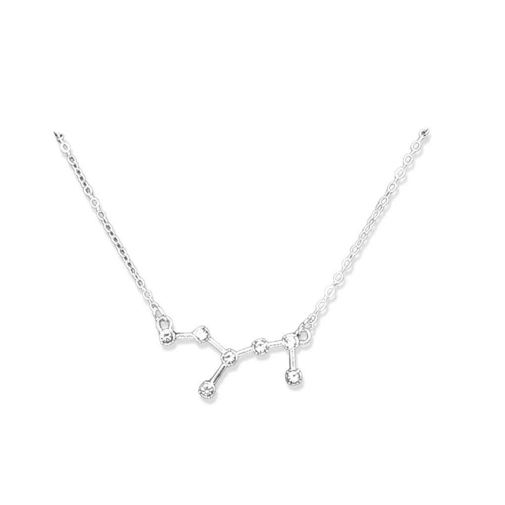 Colar da Amizade DIY com Strass Tema Constelação Ins Pingente Criativo Ajustável para Amante Amigo Presentes de Festival Aniversário