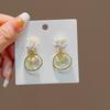 Simple Geometric Pearl Stud Earrings Exquisite Commuter Superior Earrings Earrings