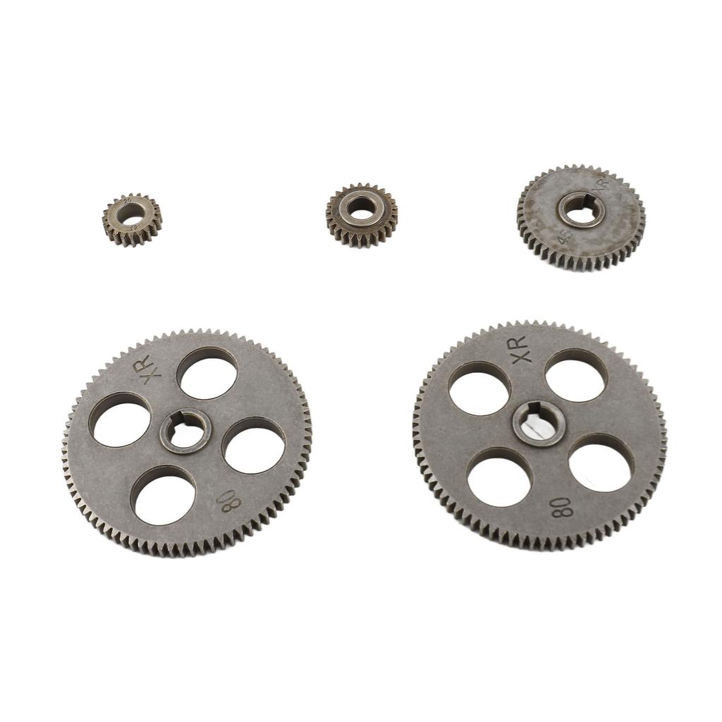 5Pcs Lathe Gear Metal Mini T80 T45 T25 T20 Accessory Replacement Set Kit for Cutting