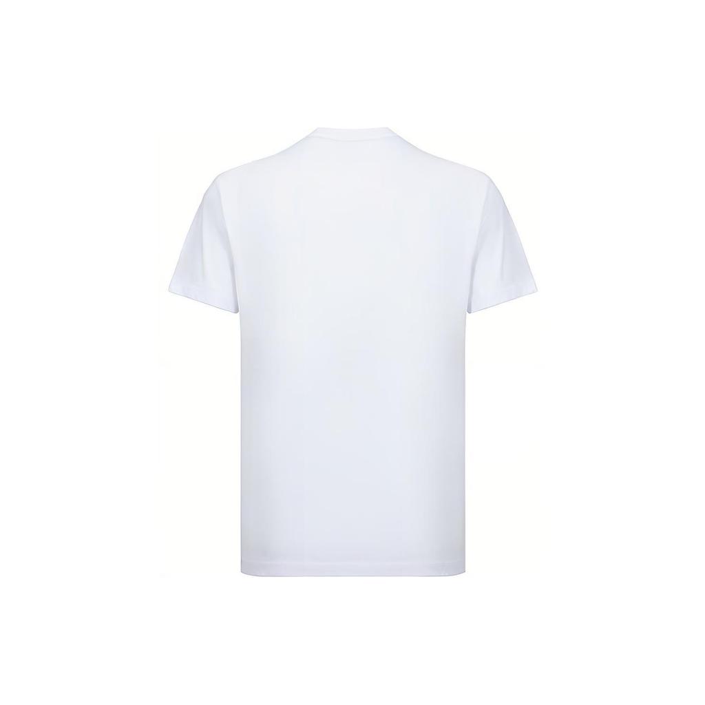 Emporio Armani Letter Logo Casual Simple Short Sleeve T-Shirt Men tops White 3HPT01-PJ3BZ-1100