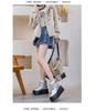 Women's Magic Tape Platform Snow Boots - 2025 Autumn/Winter Collection, Warm Round Toe Cotton Boots with Thick Sole.