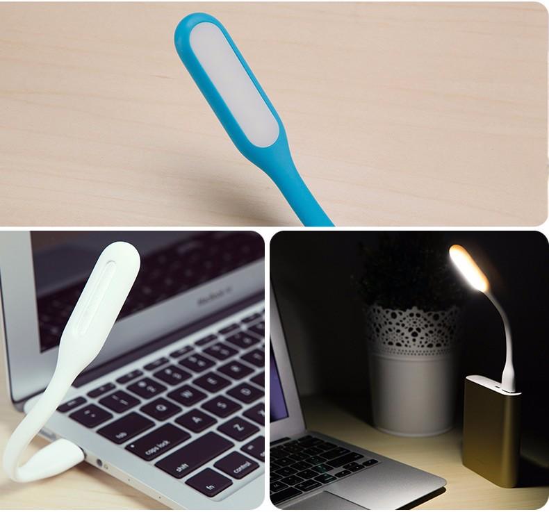 Mini Book Light Portable USB 5V LED Reading Lamp Foldable Camping Night Lights Table Lamps for Power Bank Notebook Laptop