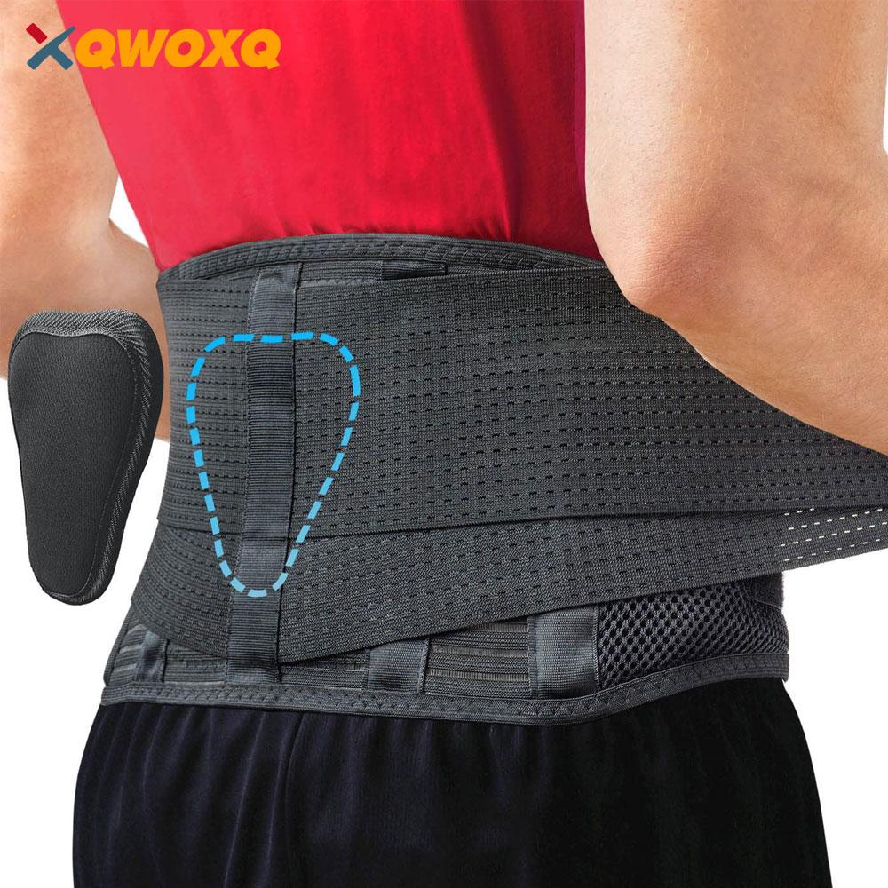 

Breathable Back Support Belt for Lower Back Pain Relief Lumbar Brace with Pad Sciatica Herniated Disc Support S