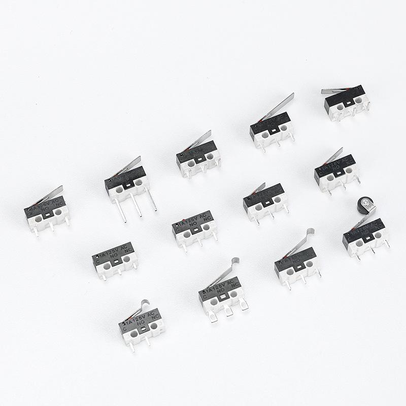 High-Temperature Resistant Miniature Micro Switch with Long Handle and Various Pin Header Lengths