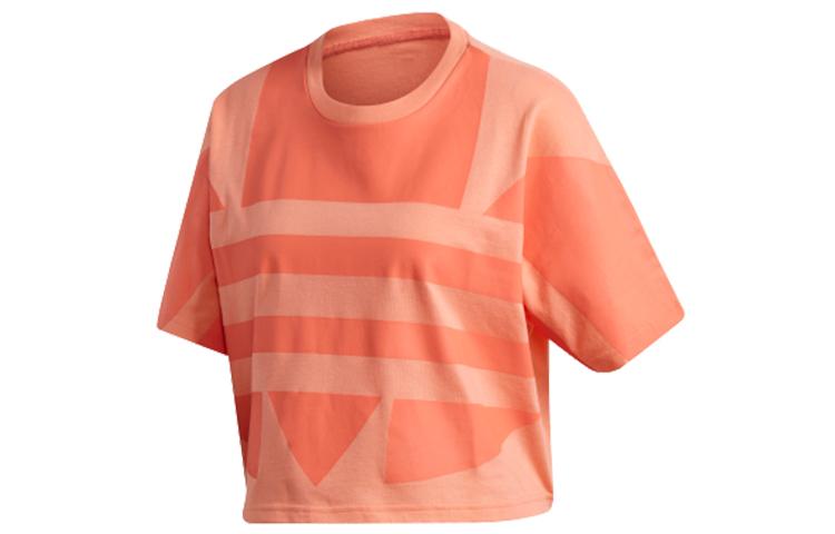 Adidas Originals T Shirts Women s Crew Neck Moderate FM2559 36