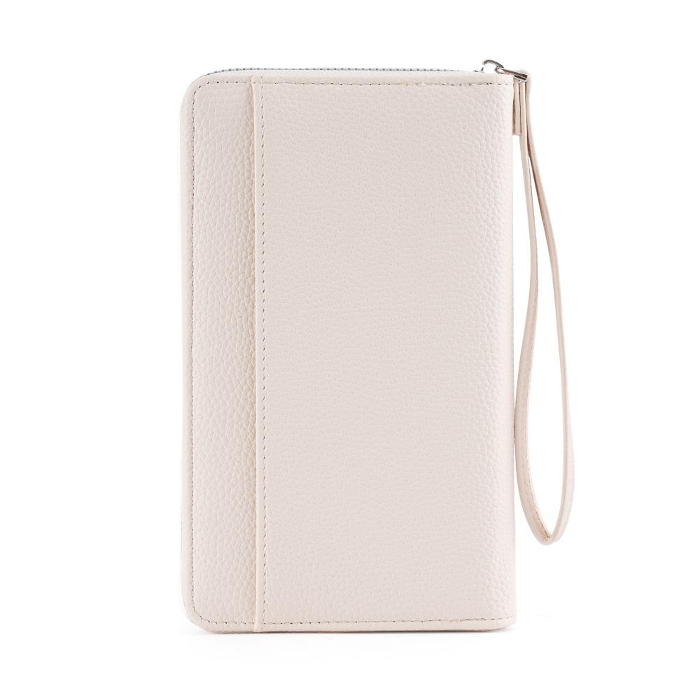 

RFID Дорожный кошелек для паспорта Противоугонный Держатель для кредитных/ID карт/билетов Портативная сумка для паспорта Унисекс белый