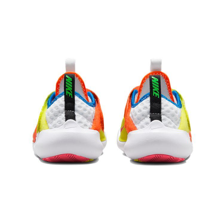 Nike Flex Advance BR PS White Multi Kids Sneakers Signal-Blue Light-Grass-Orange Shock-Green DV1754-111