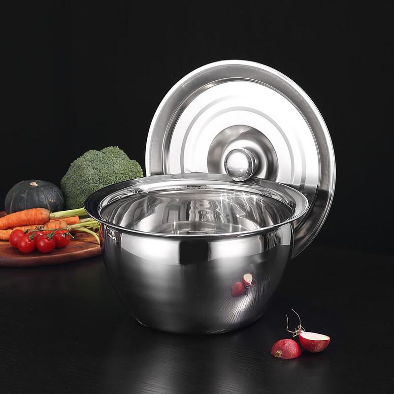 ZISIZ Stainless Steel Mixing Bowl