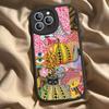 Art Y-Yayoi KusamaS Phone Case For IPhone 16 15 14 11 12 13 Pro Max Plus Back Leather Shell