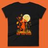 See You Soon Halloween Witch With Broom Horror Scary Haunted House Womens Tee T Shirt Mens Tops Unisex Top