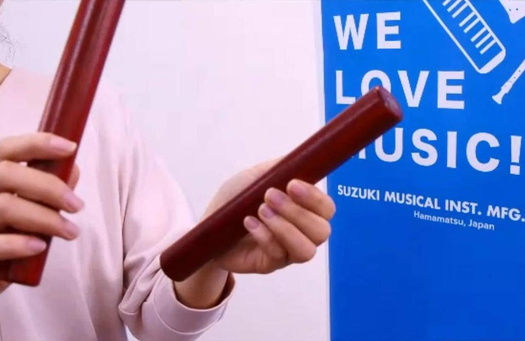 SUZUKI Claves Bass SRC-300M