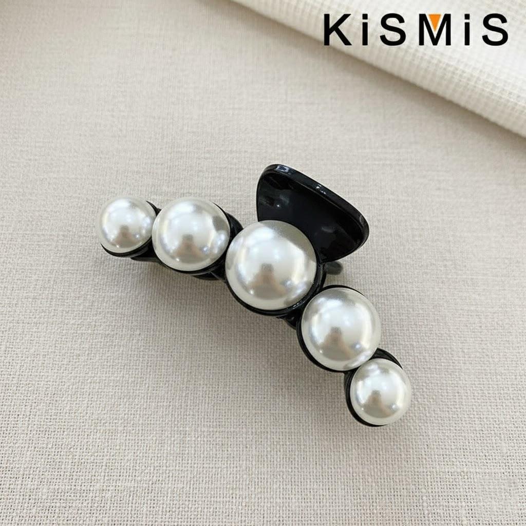 

Elegant Pearl Hair Clip Retro Accessory for Women Men Kids 3 Sizes Available Simple Stylish Bath Pan Design