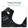 Thick Black Handheld Plastic Bag: Large & Small Sizes, Durable Disposable Garbage and Packaging Solution