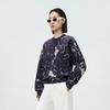 LESS 2024 Spring Pullover Knitted Sweatshirt