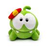 25CM Om Nom Lindo Dibujo Animado Juguetes Compañeros para Niños Creativos Adornos de Escritorio Periféricos de Animación Regalos de Vacaciones