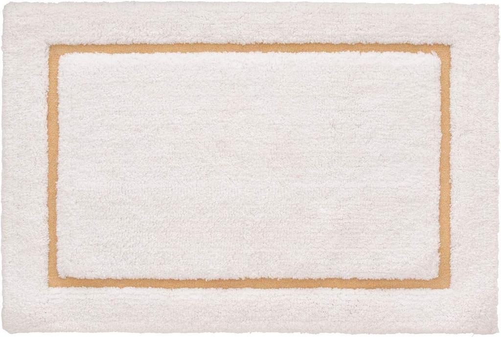 DaiDo Feng Shui Entrance Natural Cotton Mat, (50x80cm Rectangle, White)
