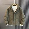 Fashion Stand-up Collar Down Jacket Men's New Winter Texture Light Business Casual Short Men's Autumn and Winter Jacket Padded Jacket