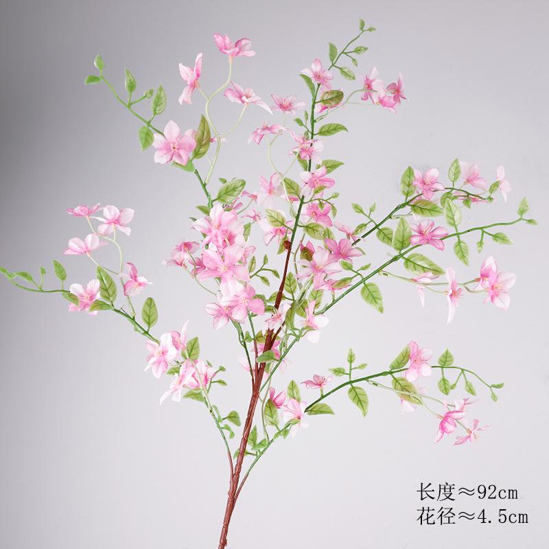 

Simulation flower long branch Qili incense wedding decoration fake flower living room entrance ornament simulation Qili incense