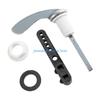 Y5GD Bathroom Toilet Flush Handle Replacement Toilet Flush Lever Handle Side Mount Zinc Alloy Toilet Trip Lever Easy To Use