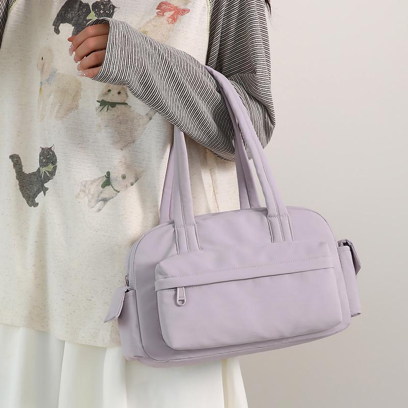 Kleine quadratische Tasche Große Kapazität Unterarmtasche Damen Schultertasche