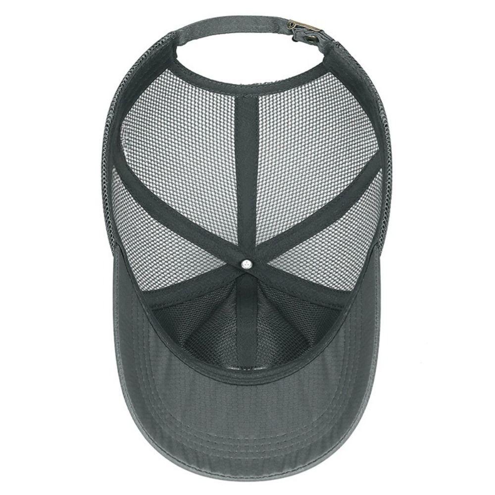 Honeycomb Breathable Mesh Quick-Drying Hat Adjustable Baseball Cap For Women Men