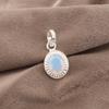 Milky Opal Handmade Latest Design Jewelry Pendant, 925 Sterling Silver Gemstone Pendant, Gift For Mother