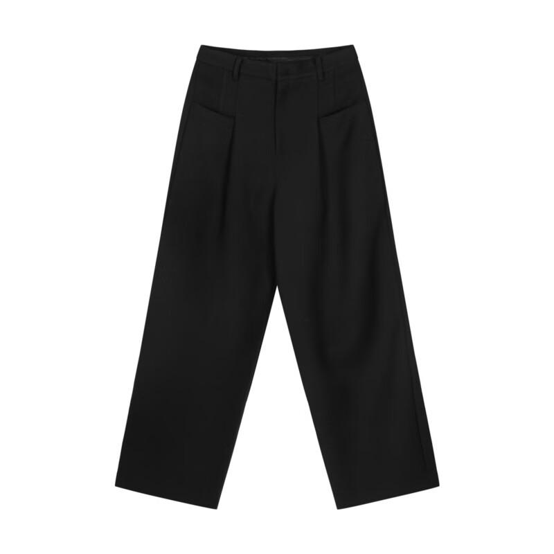 JNBY 2023 Winter Loose Fit Wide-Leg Casual Pants