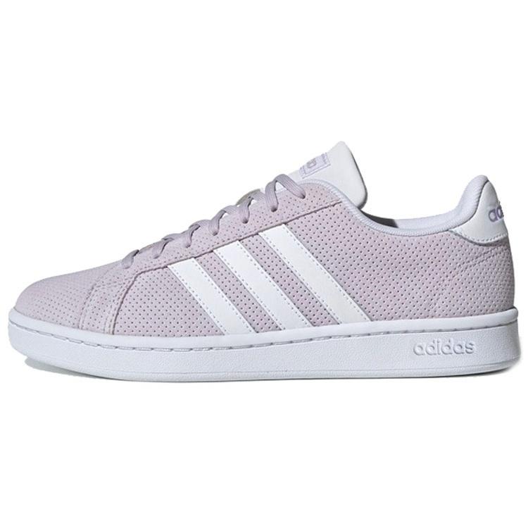 (WMNS) adidas neo Grand Court Purple Pink Women s EE7476 EU 36